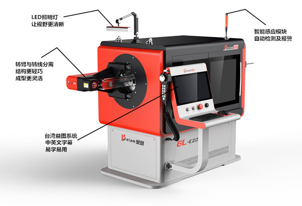新買回的3D鋼絲折彎機如何正確的開機調試？